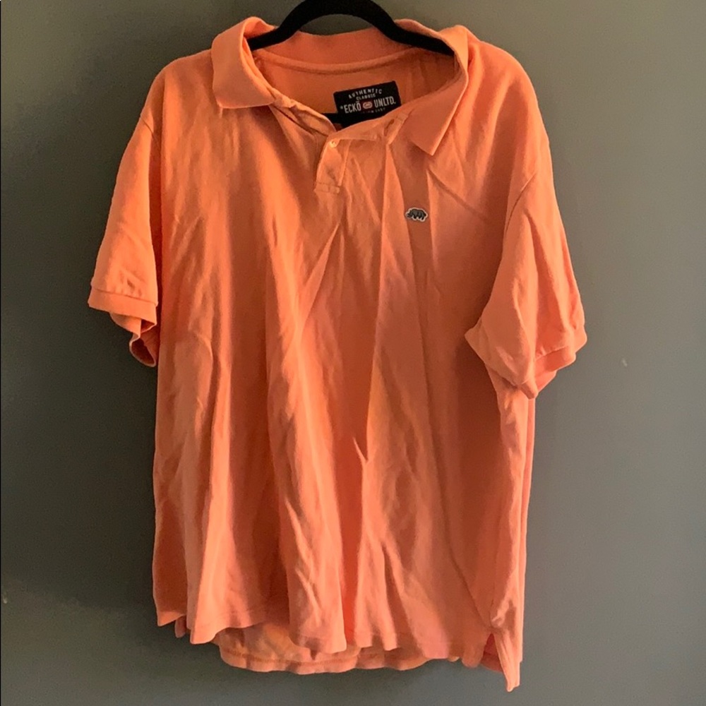 Orange Ecko unlimited polo